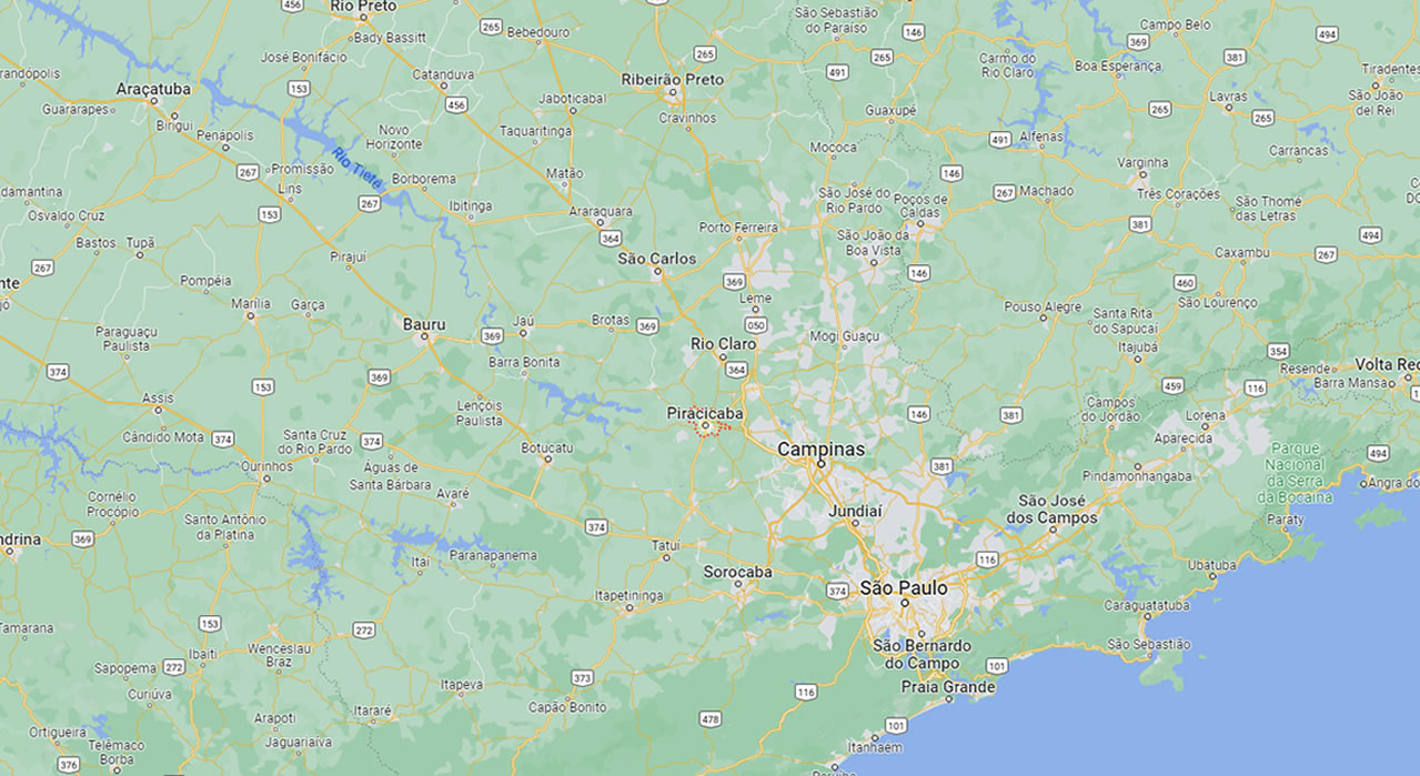 Atuamos em um raio de 350km de Piracicaba. Atuamos em um raio de 350km de Piracicaba.